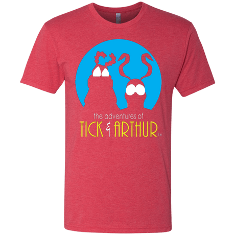 T-Shirts Vintage Red / Small Tick and Arthur Men's Triblend T-Shirt