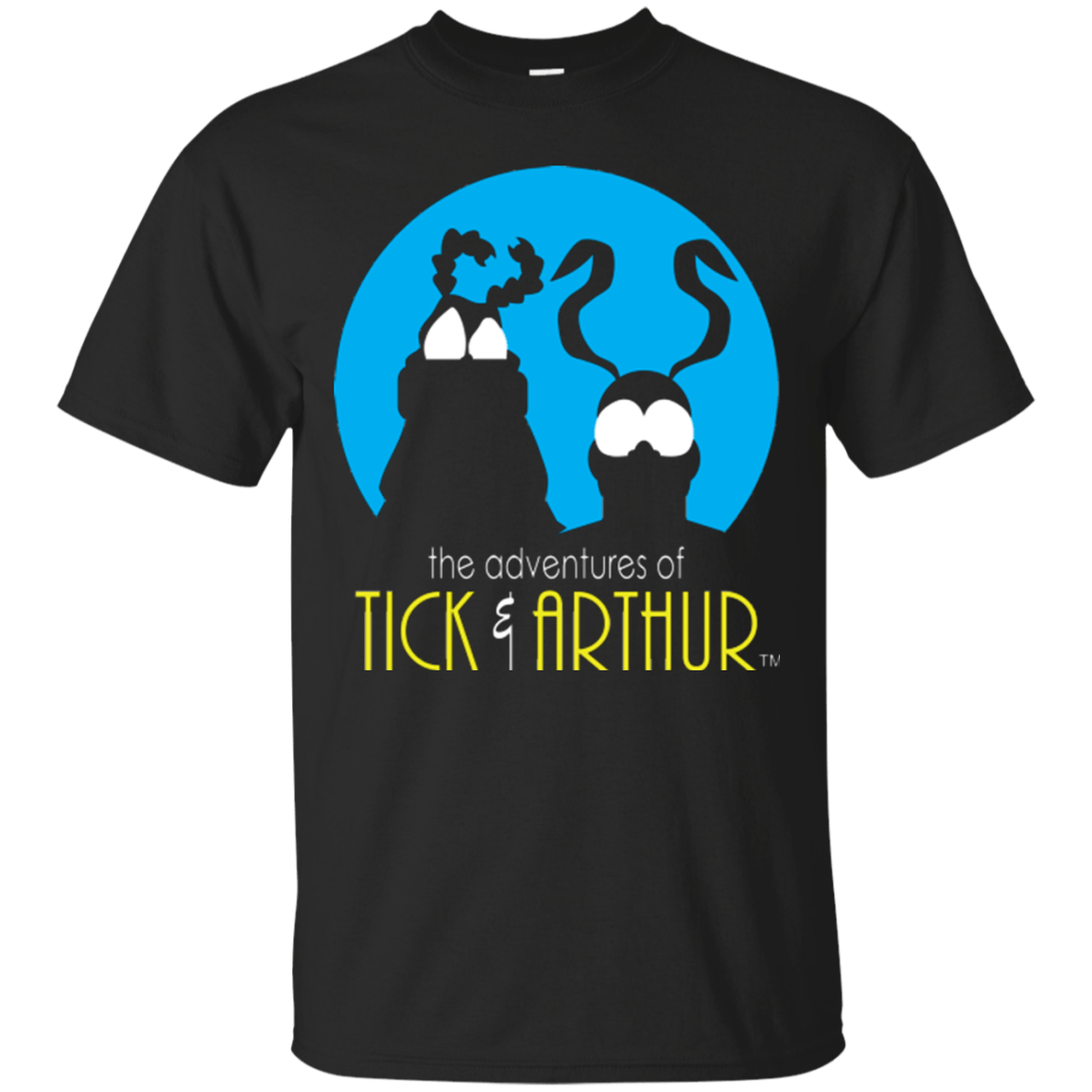T-Shirts Black / Small Tick and Arthur T-Shirt