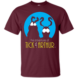 T-Shirts Maroon / Small Tick and Arthur T-Shirt