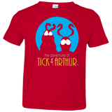 T-Shirts Red / 2T Tick and Arthur Toddler Premium T-Shirt