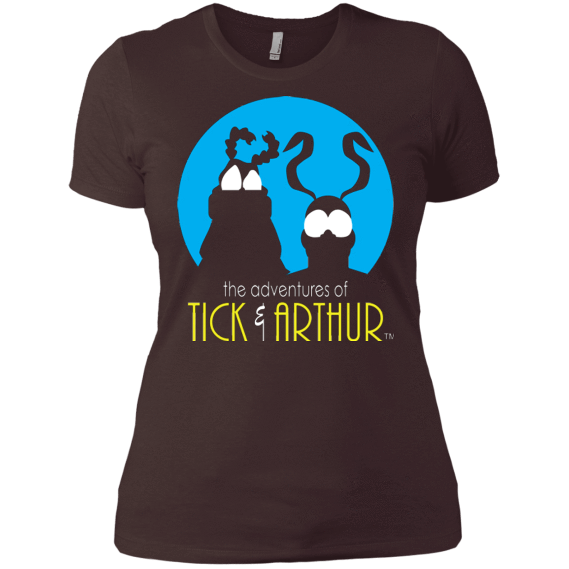 T-Shirts Dark Chocolate / X-Small Tick and Arthur Women's Premium T-Shirt