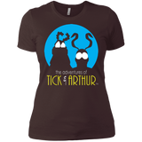 T-Shirts Dark Chocolate / X-Small Tick and Arthur Women's Premium T-Shirt