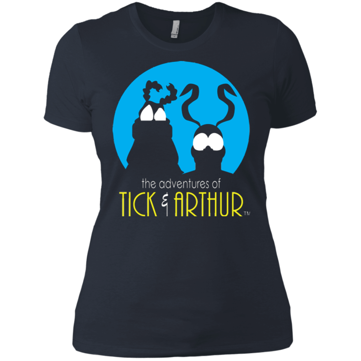 T-Shirts Indigo / X-Small Tick and Arthur Women's Premium T-Shirt