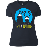 T-Shirts Indigo / X-Small Tick and Arthur Women's Premium T-Shirt