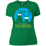 T-Shirts Kelly Green / X-Small Tick and Arthur Women's Premium T-Shirt