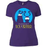 T-Shirts Purple / X-Small Tick and Arthur Women's Premium T-Shirt