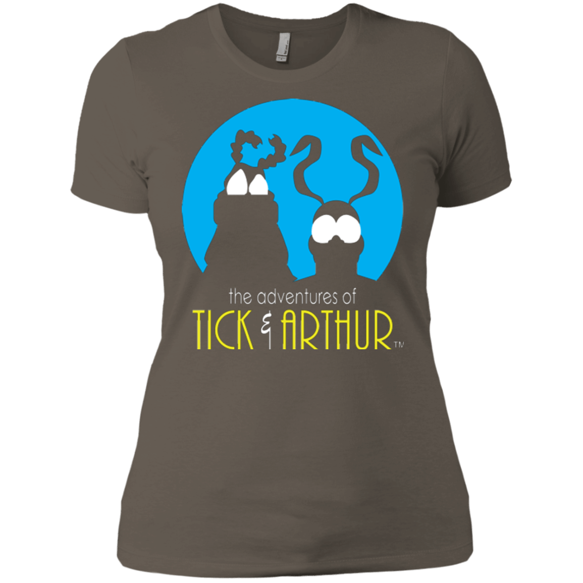 T-Shirts Warm Grey / X-Small Tick and Arthur Women's Premium T-Shirt