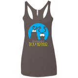 T-Shirts Macchiato / X-Small Tick and Arthur Women's Triblend Racerback Tank