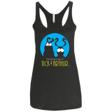 T-Shirts Vintage Black / X-Small Tick and Arthur Women's Triblend Racerback Tank
