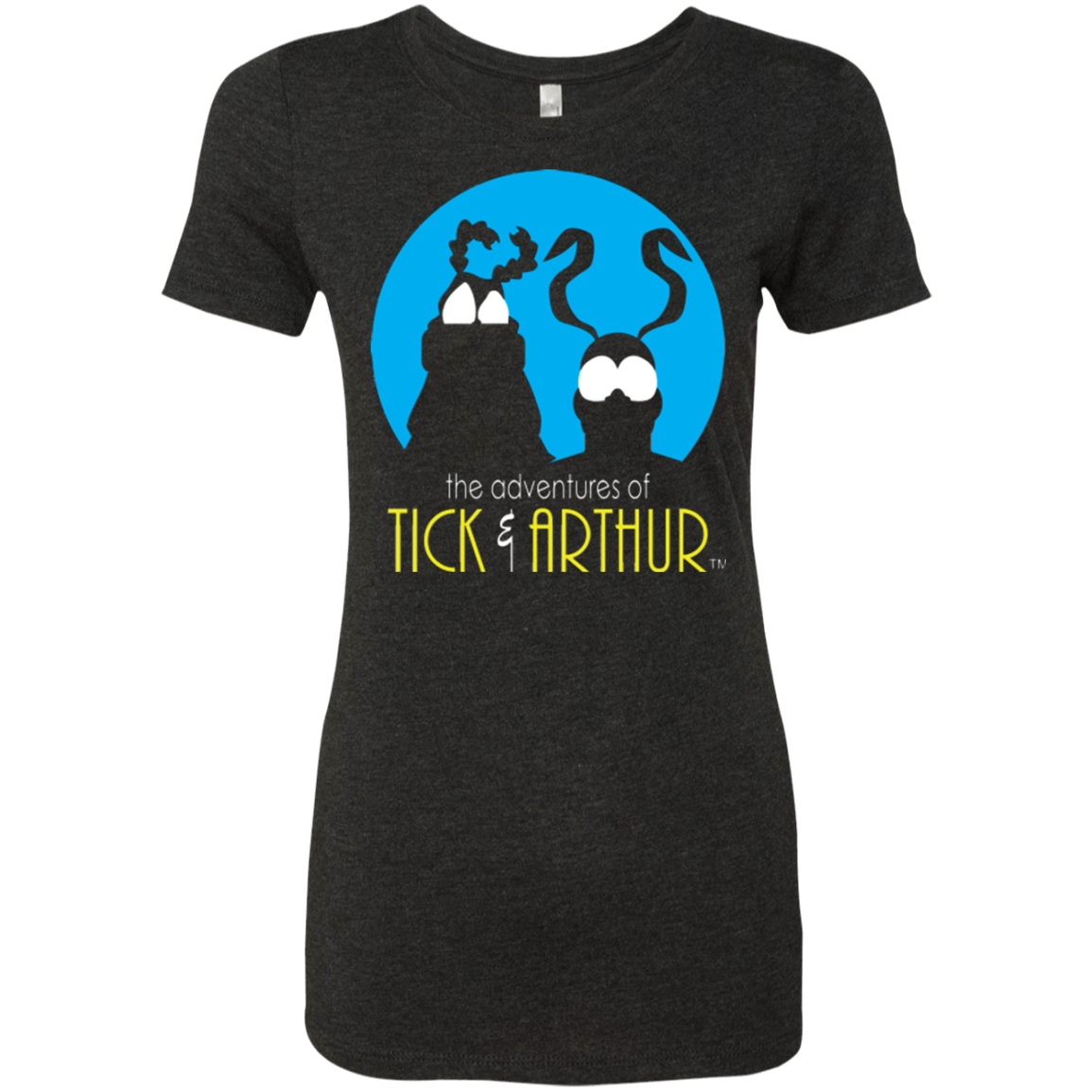 T-Shirts Vintage Black / Small Tick and Arthur Women's Triblend T-Shirt