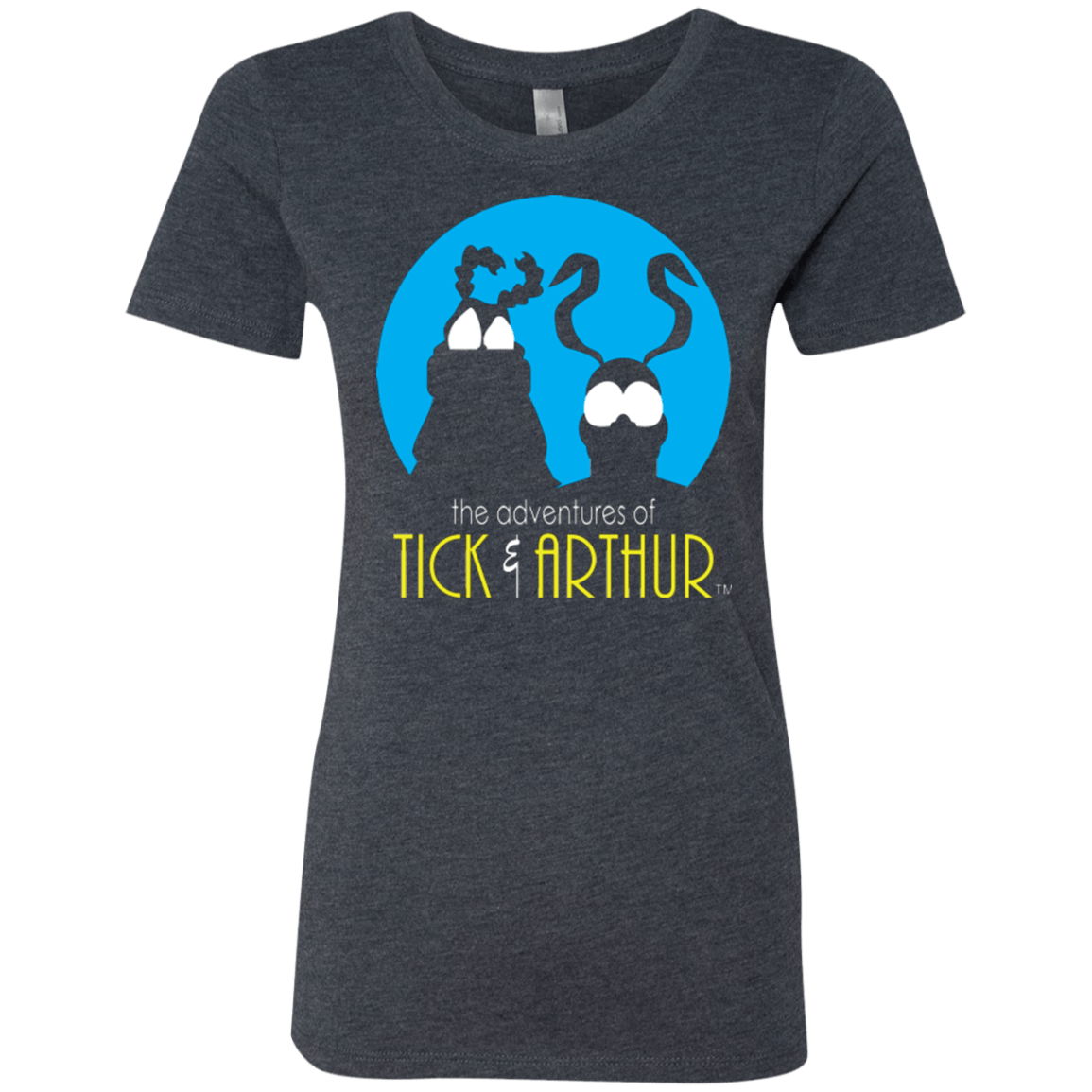 T-Shirts Vintage Navy / Small Tick and Arthur Women's Triblend T-Shirt