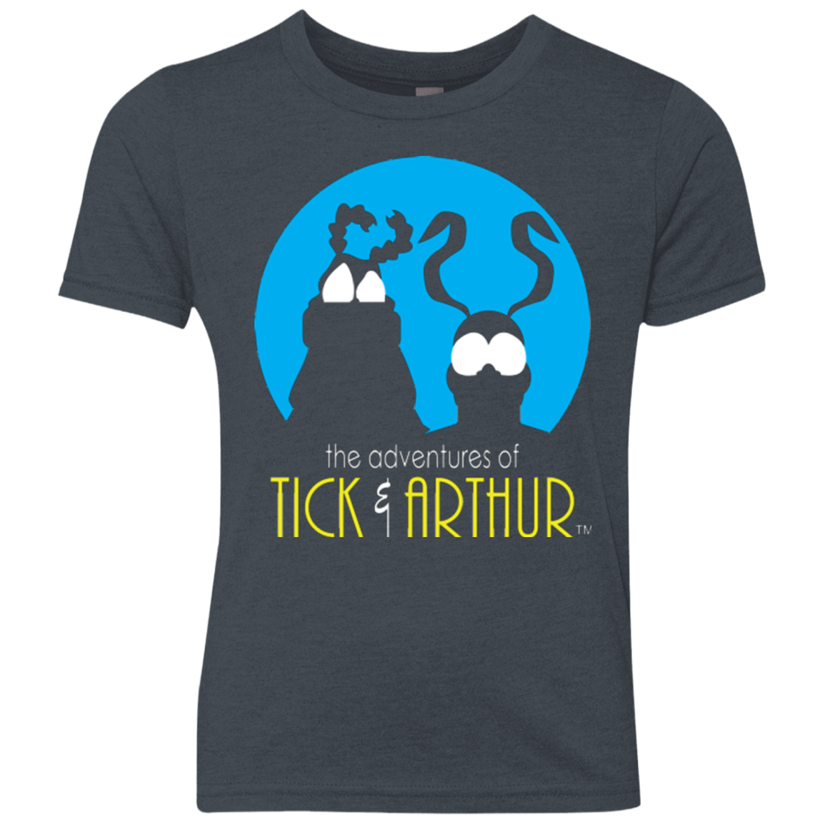 T-Shirts Vintage Navy / YXS Tick and Arthur Youth Triblend T-Shirt