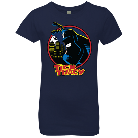 T-Shirts Midnight Navy / YXS Tick Tracy Girls Premium T-Shirt