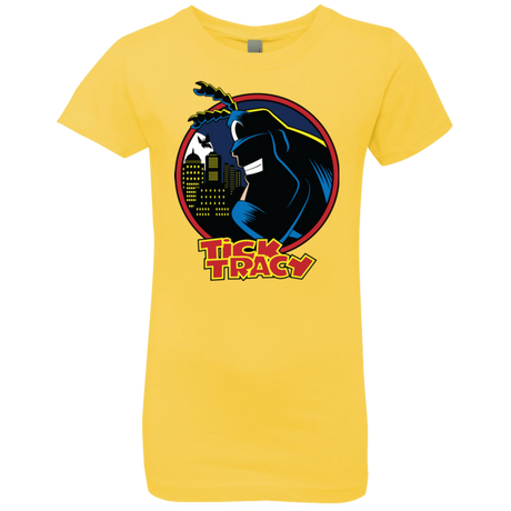 T-Shirts Vibrant Yellow / YXS Tick Tracy Girls Premium T-Shirt