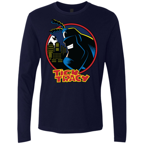 T-Shirts Midnight Navy / Small Tick Tracy Men's Premium Long Sleeve