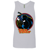T-Shirts Heather Grey / Small Tick Tracy Men's Premium Tank Top