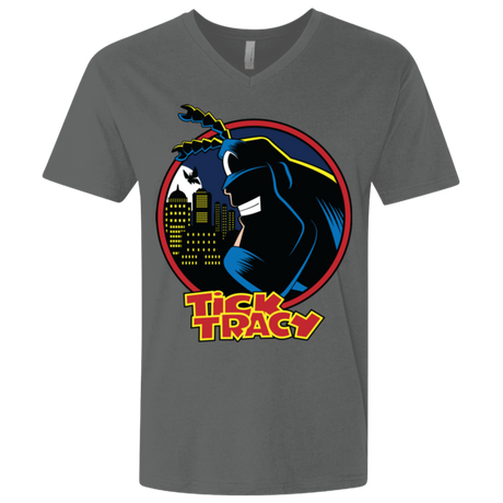 T-Shirts Heavy Metal / X-Small Tick Tracy Men's Premium V-Neck
