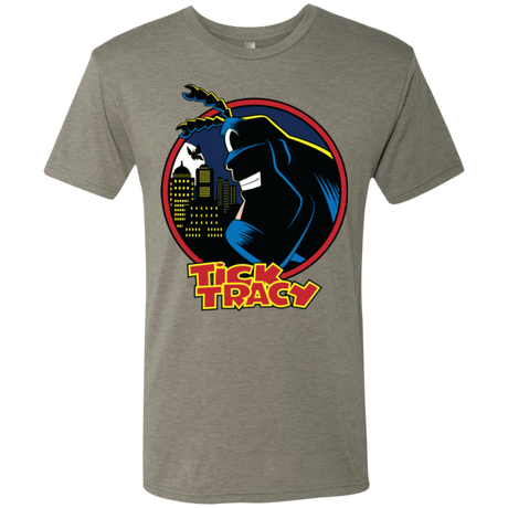 T-Shirts Venetian Grey / Small Tick Tracy Men's Triblend T-Shirt