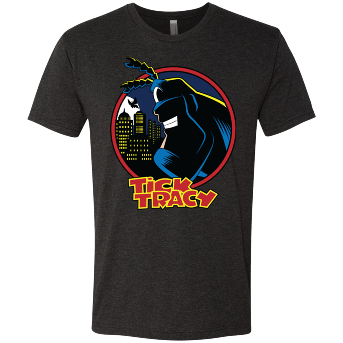 T-Shirts Vintage Black / Small Tick Tracy Men's Triblend T-Shirt