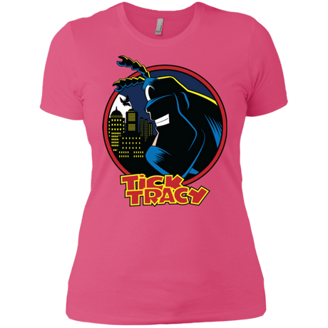 T-Shirts Hot Pink / X-Small Tick Tracy Women's Premium T-Shirt