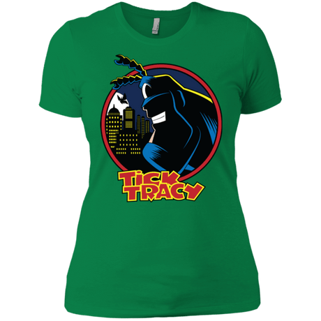 T-Shirts Kelly Green / X-Small Tick Tracy Women's Premium T-Shirt