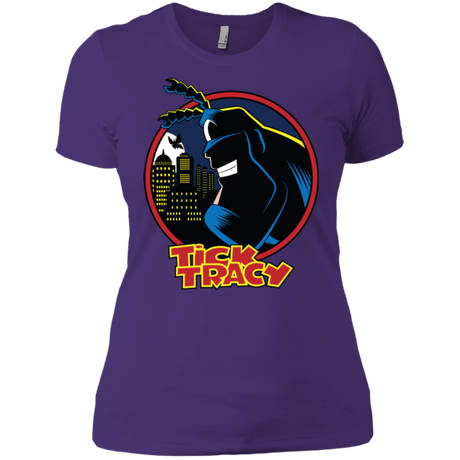 T-Shirts Purple / X-Small Tick Tracy Women's Premium T-Shirt