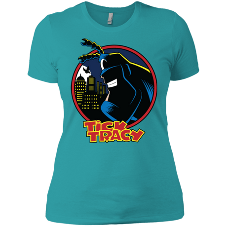 T-Shirts Tahiti Blue / X-Small Tick Tracy Women's Premium T-Shirt