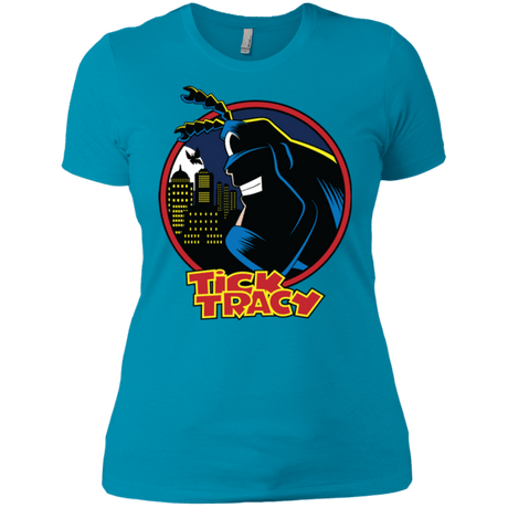 T-Shirts Turquoise / X-Small Tick Tracy Women's Premium T-Shirt