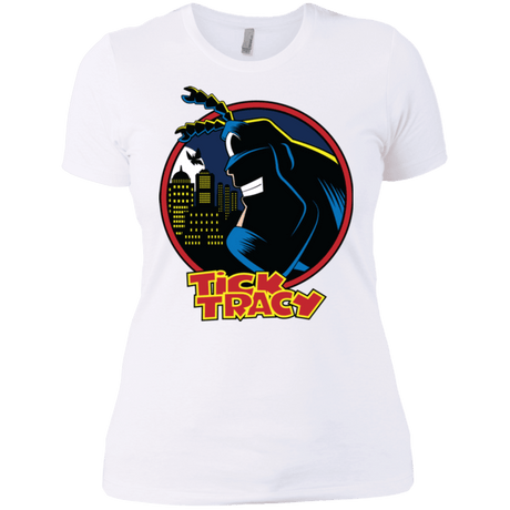 T-Shirts White / X-Small Tick Tracy Women's Premium T-Shirt