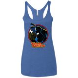 T-Shirts Vintage Royal / X-Small Tick Tracy Women's Triblend Racerback Tank