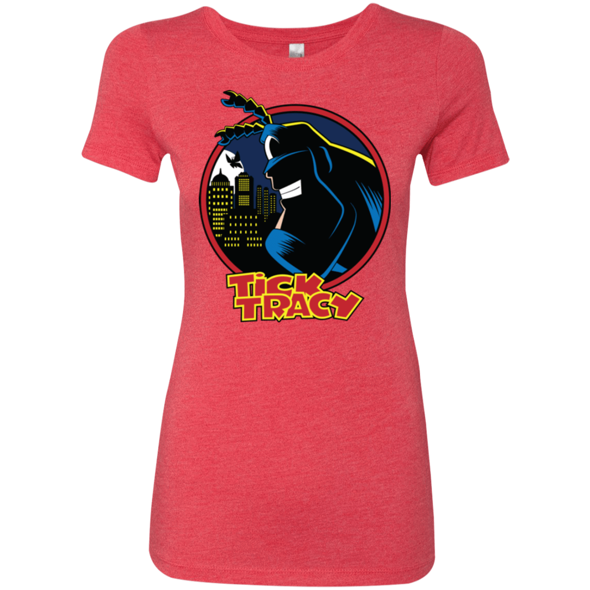 T-Shirts Vintage Red / Small Tick Tracy Women's Triblend T-Shirt