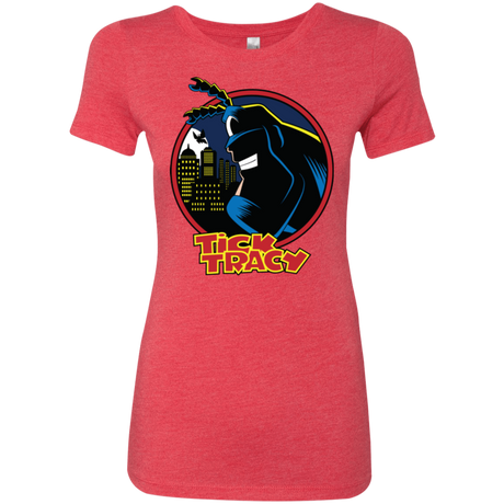 T-Shirts Vintage Red / Small Tick Tracy Women's Triblend T-Shirt
