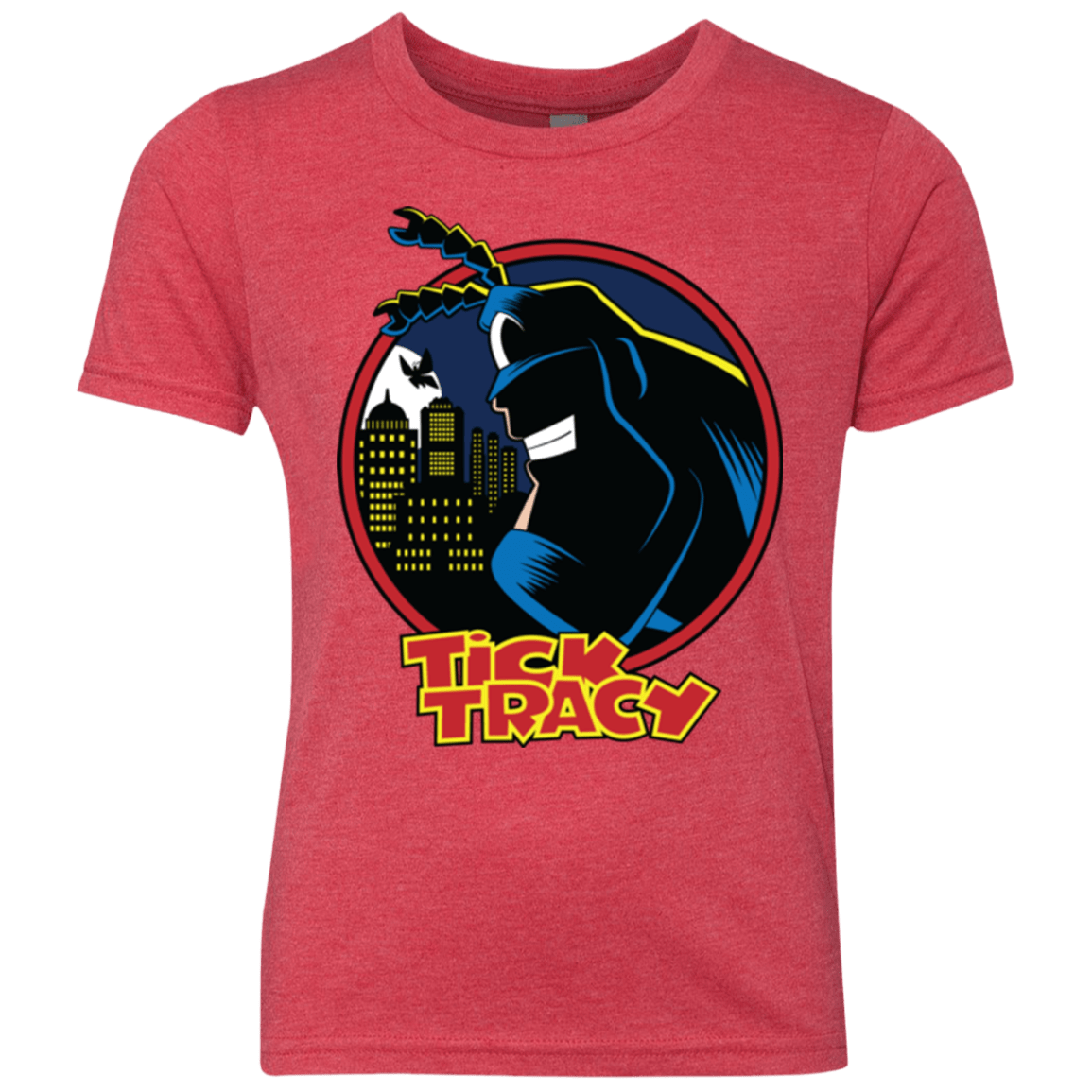 T-Shirts Vintage Red / YXS Tick Tracy Youth Triblend T-Shirt
