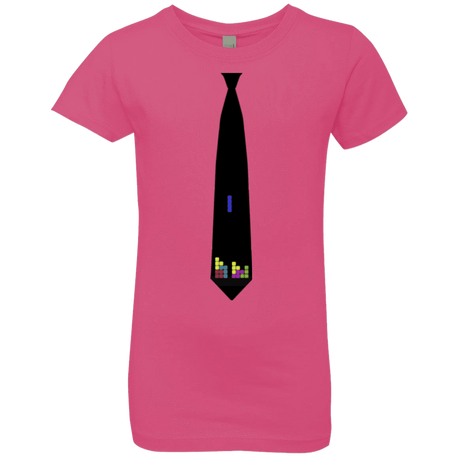 T-Shirts Hot Pink / YXS Tie tris Girls Premium T-Shirt
