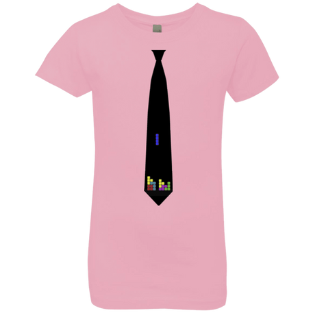 T-Shirts Light Pink / YXS Tie tris Girls Premium T-Shirt