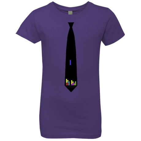 T-Shirts Purple Rush / YXS Tie tris Girls Premium T-Shirt