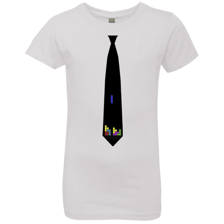 T-Shirts White / YXS Tie tris Girls Premium T-Shirt