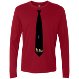 T-Shirts Cardinal / Small Tie tris Men's Premium Long Sleeve