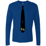 T-Shirts Royal / Small Tie tris Men's Premium Long Sleeve