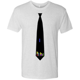 T-Shirts Heather White / Small Tie tris Men's Triblend T-Shirt