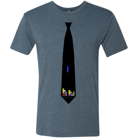 T-Shirts Indigo / Small Tie tris Men's Triblend T-Shirt