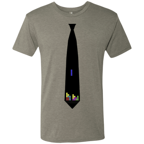 T-Shirts Venetian Grey / Small Tie tris Men's Triblend T-Shirt