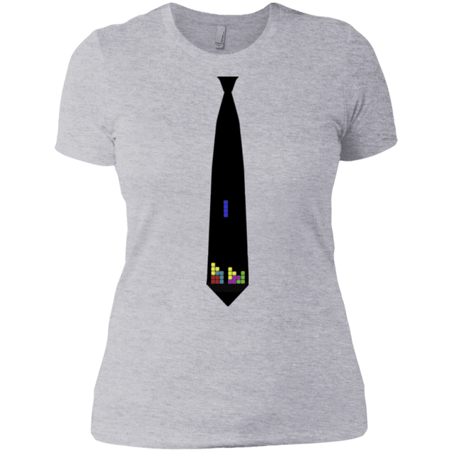 T-Shirts Heather Grey / X-Small Tie tris Women's Premium T-Shirt