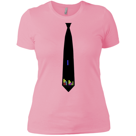 T-Shirts Light Pink / X-Small Tie tris Women's Premium T-Shirt
