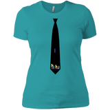 T-Shirts Tahiti Blue / X-Small Tie tris Women's Premium T-Shirt