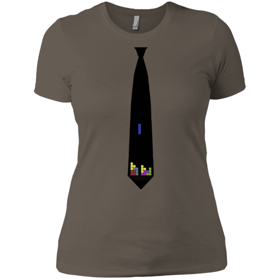 T-Shirts Warm Grey / X-Small Tie tris Women's Premium T-Shirt