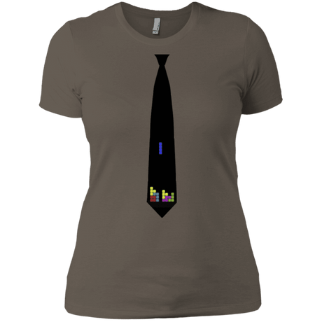 T-Shirts Warm Grey / X-Small Tie tris Women's Premium T-Shirt