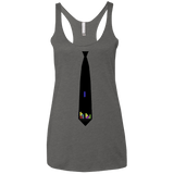 T-Shirts Premium Heather / X-Small Tie tris Women's Triblend Racerback Tank