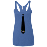 T-Shirts Vintage Royal / X-Small Tie tris Women's Triblend Racerback Tank