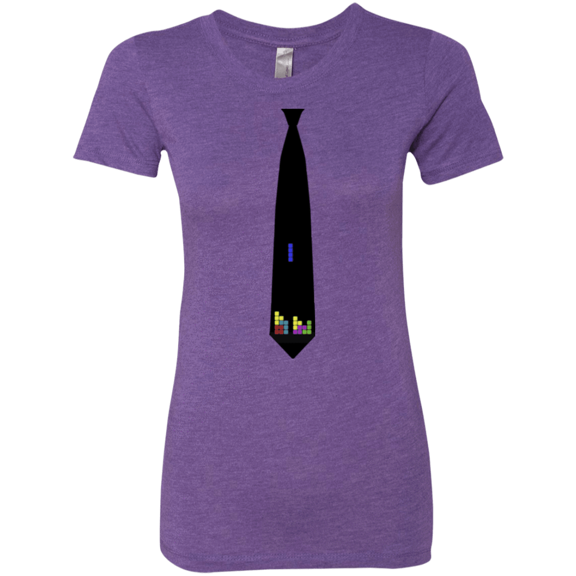 T-Shirts Purple Rush / Small Tie tris Women's Triblend T-Shirt